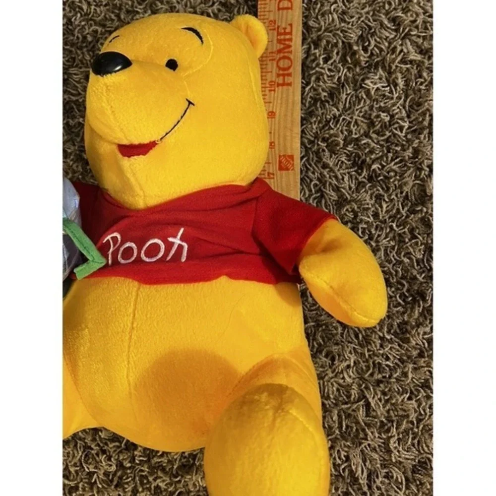 Disney Sega 2002 Summer Time Winnie the Pooh Drink Prize‎ Plush Stuffed Doll 12
